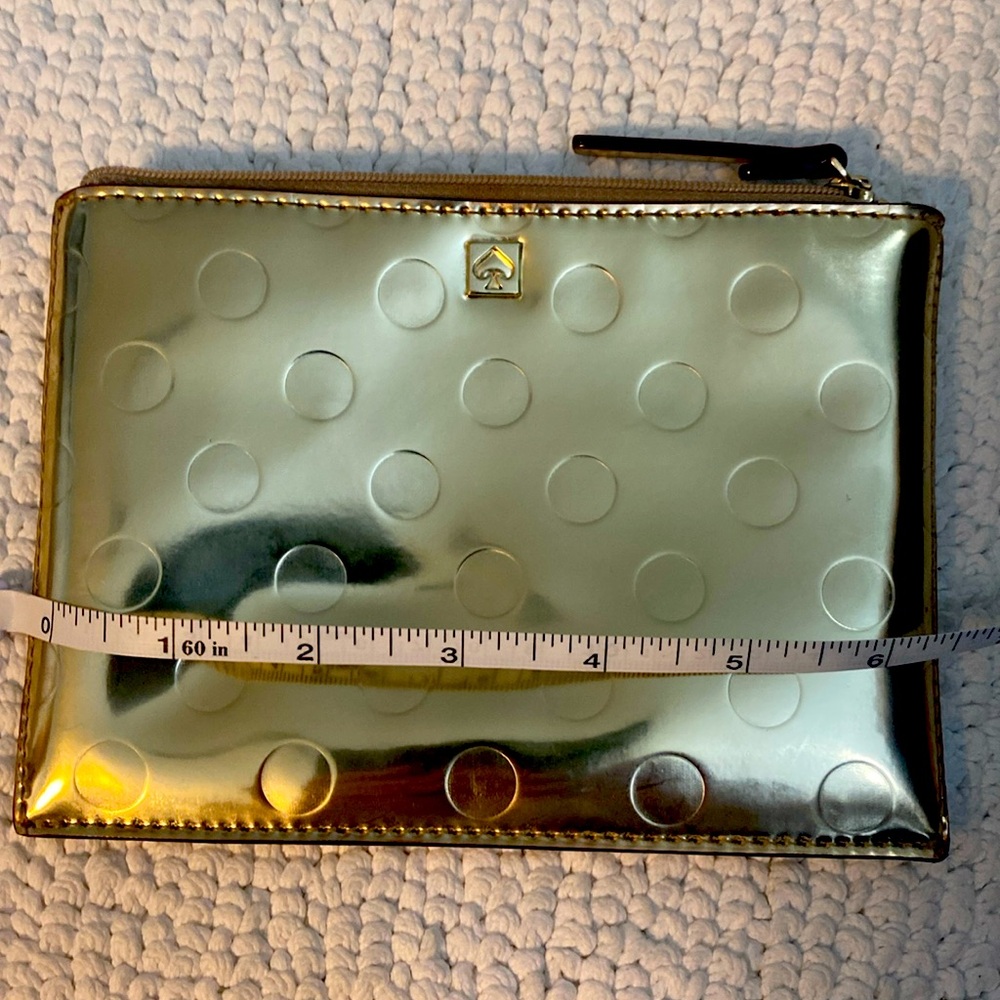 KATE SPADE gold wallet